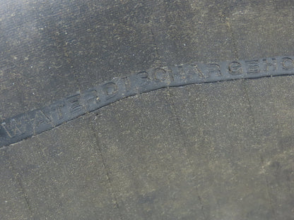5" Water Discharge Hose Layflat EPDM 4-Ply Black Rubber 200psi 24'