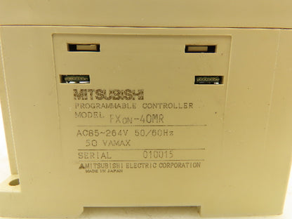 Mitsubishi Electric FX0N-40MR I/O Programmable Controller Unit