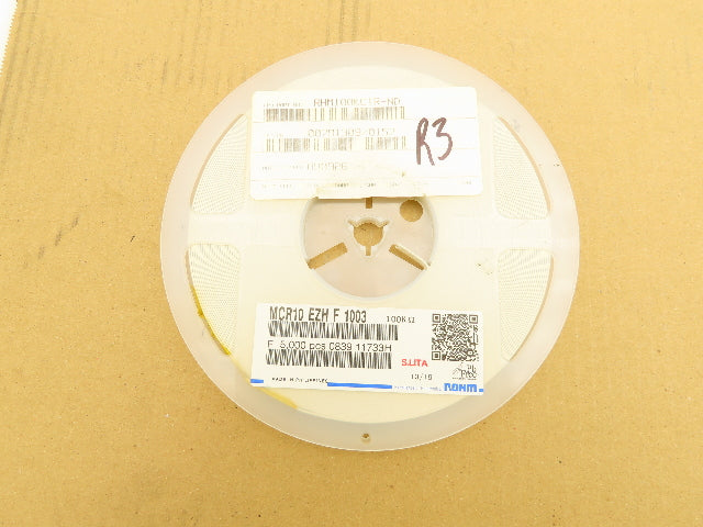 Rohm MCR10EZHF1003 Chip Resistor Tape And Reel 100 kOhms ± 1% 5000 Pcs