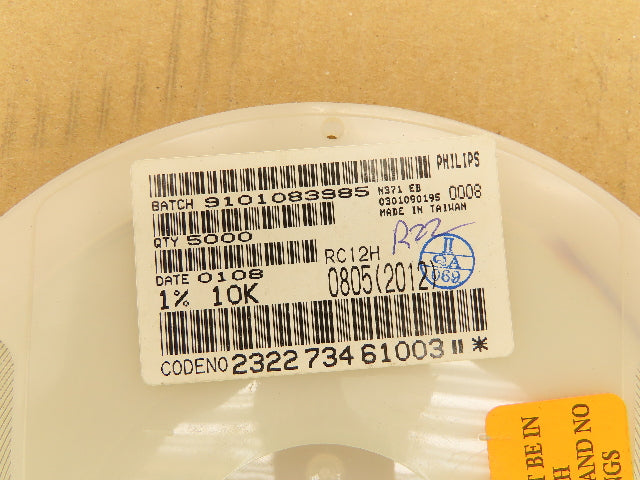 Philips 311-10.OKCTR-ND Chip Resistor Tape And Reel 10 kOhms ± 1% 1/8W 5000 Pcs