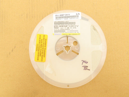 Panasonic ERJ-6ENF1201V Fixed Metal Glaze Flat Chip Resistor
 1.2 kOhms ± 1%
