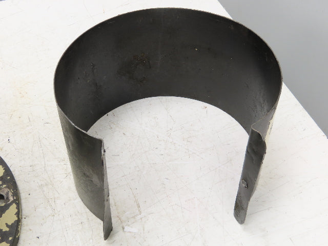 NEMA 364TC Pump Motor C-Face Adapter Cast Iron Bell Housing 4-Bolt SAE-D