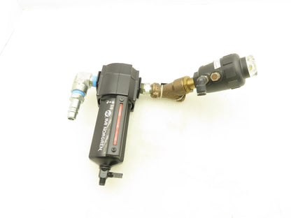 Burkert Excelon 2000 A 9/16 PTFE BZ Pneumatic 2/2 Angle Seat Valve Lubricator