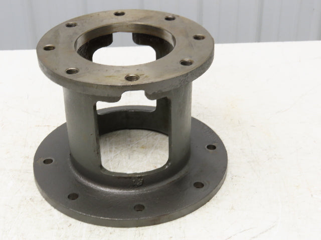 NEMA 364TYZ Pump Motor C-Face Adapter Steel Bell Housing 8/4-Bolt SAE-D