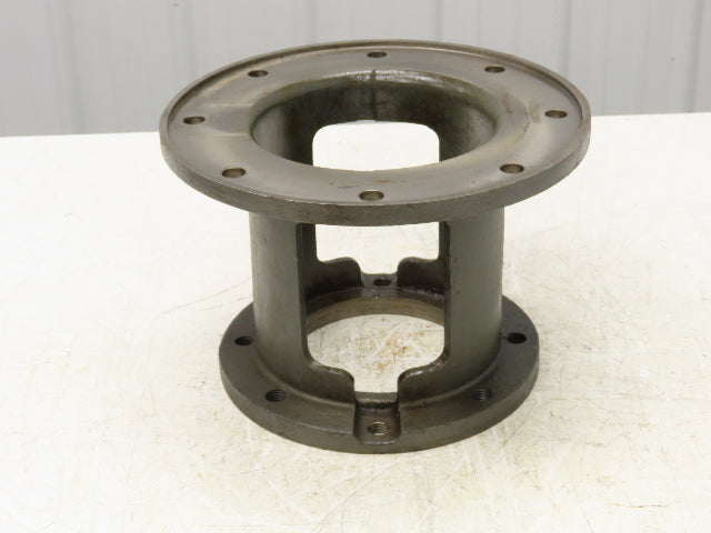 NEMA 364TYZ Pump Motor C-Face Adapter Steel Bell Housing 8/4-Bolt SAE-D