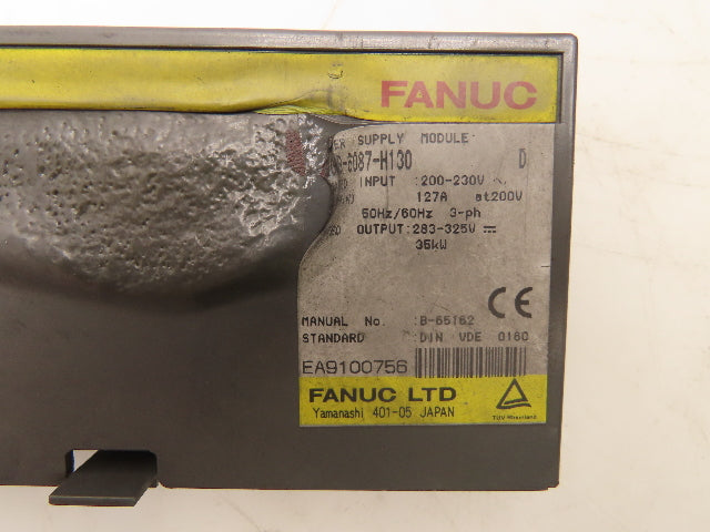 Fanuc A06B-6087-H130 Power Supply Module 325V 29.8kW