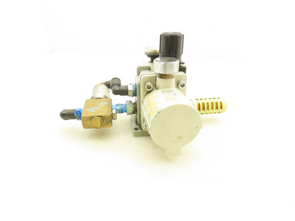 SMC VBA11A-T02GN-Z Pneumatic Booster Regulator Spool Valve 1/4" NPT