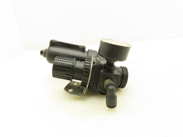 Norgren F08-000-M3D0 Pneumatic Regulator Filter Assembly 1/4 NPT