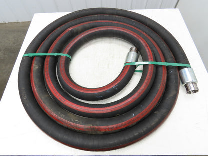 Parker SW409  2"x 29' Sand Recovery Vacuum Suction Rubber Hose Red Stripe 200psi