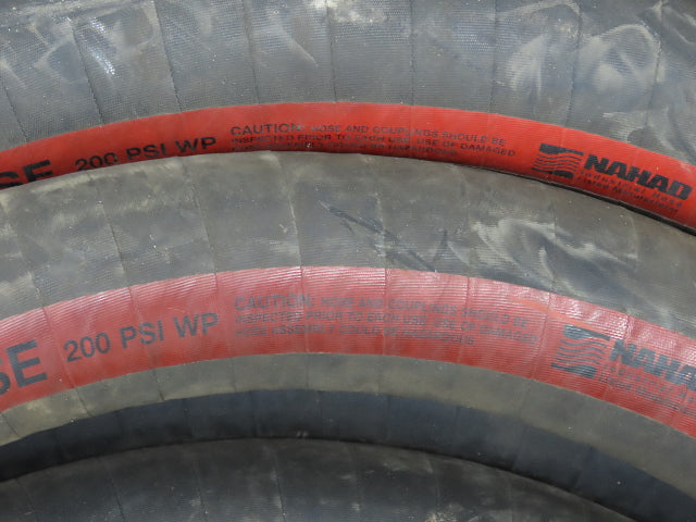 Titan SW409  2"x 48' Sand Recovery Vacuum Suction Rubber Hose Red Stripe 200psi