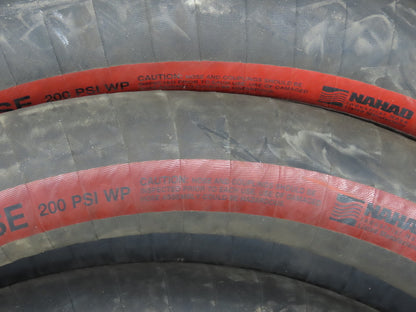 Titan SW409  2"x 48' Sand Recovery Vacuum Suction Rubber Hose Red Stripe 200psi