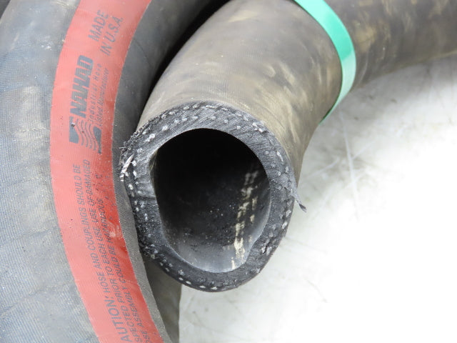 Titan SW409  2"x 48' Sand Recovery Vacuum Suction Rubber Hose Red Stripe 200psi