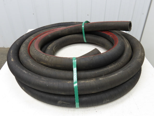 Titan SW409  2"x 48' Sand Recovery Vacuum Suction Rubber Hose Red Stripe 200psi