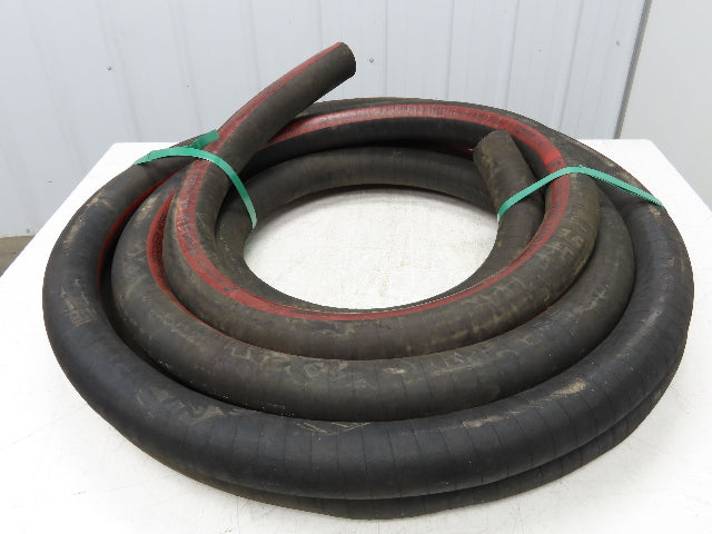 Titan SW409  2"x 48' Sand Recovery Vacuum Suction Rubber Hose Red Stripe 200psi