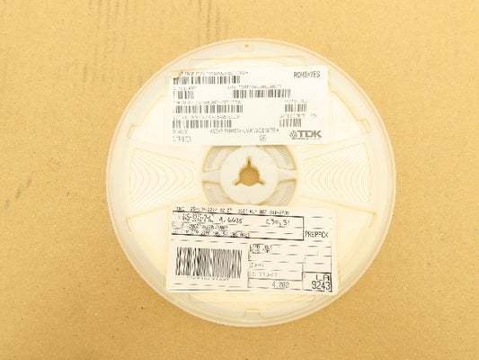 TDK C1608C0G1H220J080AA 
Ceramic Capacitors 22 pF ± 5% 50V 4000 Pieces