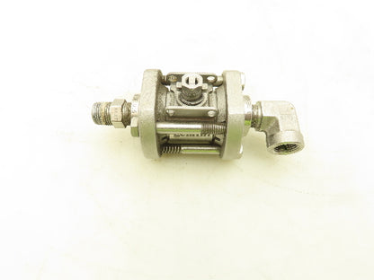 Gemini 0.5 89 6RTV6 A Pneumatic Stainless Spring-Return NC Ball Valve 1/2" NPT