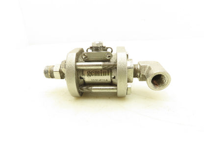Gemini 0.5 89 6RTV6 A Pneumatic Stainless Spring-Return NC Ball Valve 1/2" NPT