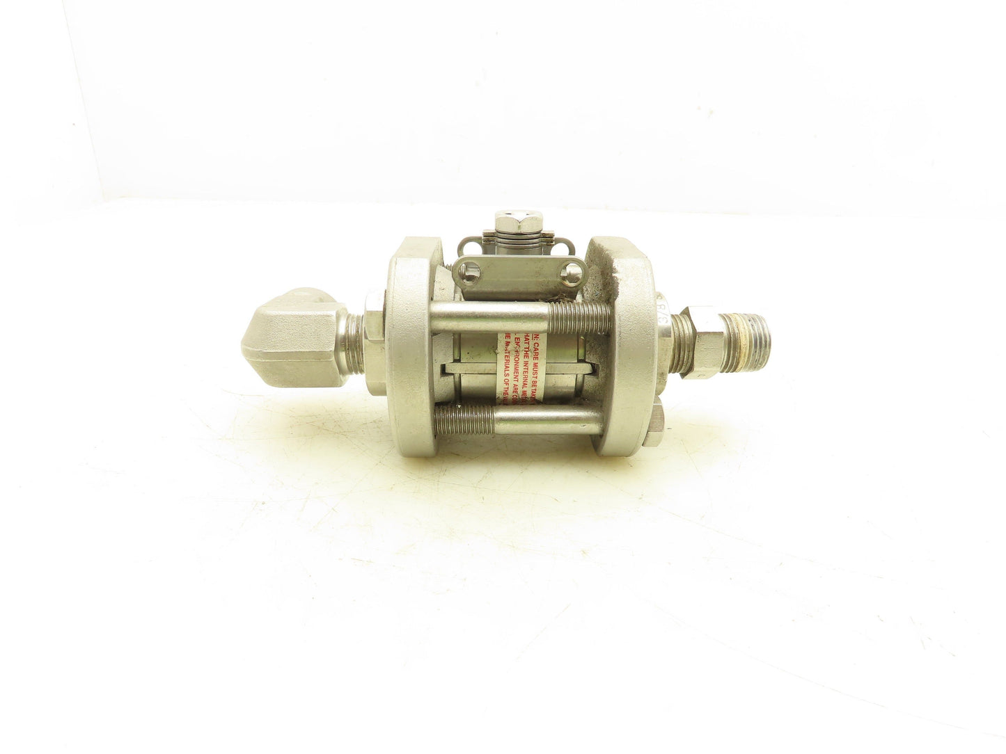 Gemini 0.5 89 6RTV6 A Pneumatic Stainless Spring-Return NC Ball Valve 1/2" NPT