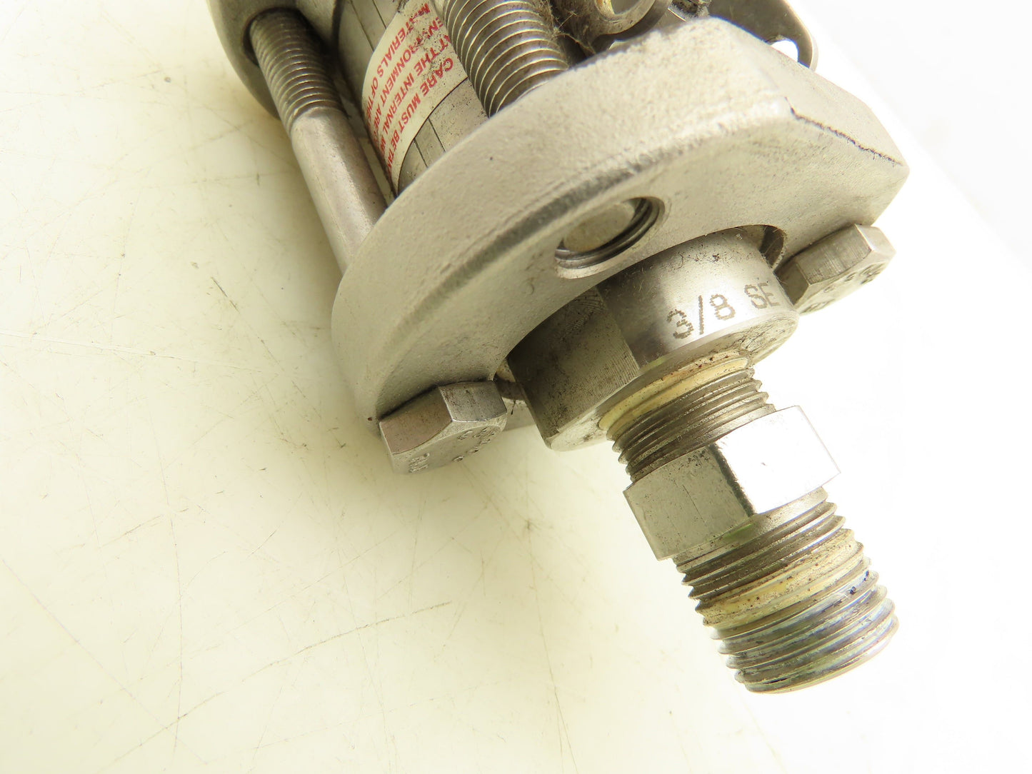 Gemini 0.5 89 6RTV6 A Pneumatic Stainless Spring-Return NC Ball Valve 1/2" NPT