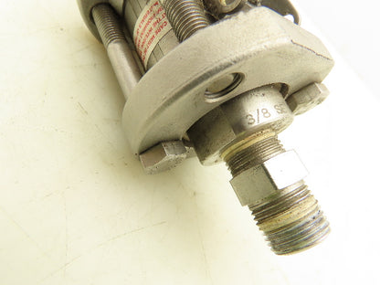 Gemini 0.5 89 6RTV6 A Pneumatic Stainless Spring-Return NC Ball Valve 1/2" NPT