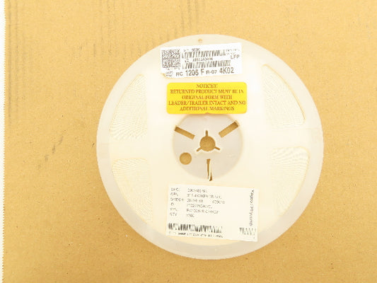 Yageo RC1206FR-074K02L Chip Resistor Tape And Reel 4.02 kOhms 1/4W 5000 Pcs