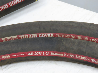 Parker 782TC-24  1-1/2"x 26' Tough Cover High Pressure Hydraulic Hose 5000psi