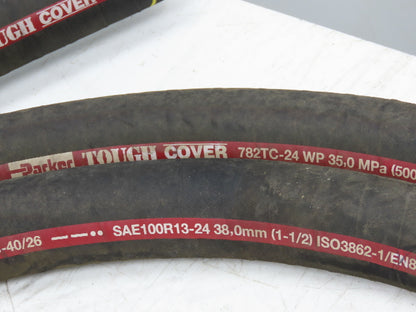 Parker 782TC-24  1-1/2"x 26' Tough Cover High Pressure Hydraulic Hose 5000psi