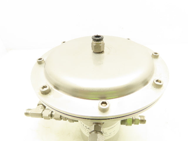 Tescom 44-4028E28-014 Stainless Diaphragm Pressure Reducing Regulator 6000 PSI