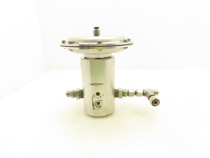 Tescom 44-4028E28-014 Stainless Diaphragm Pressure Reducing Regulator 6000 PSI