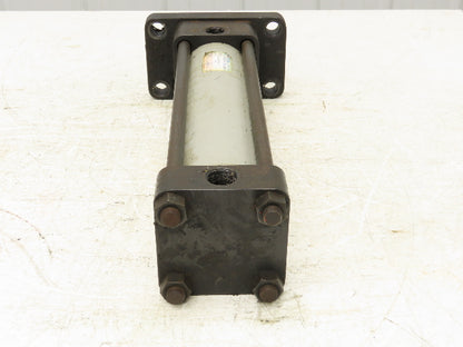 Horiuchi F8-SE Hydraulic Cylinder 80mm Bore 250mm 9.8" Stroke Flange Mount