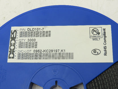 Diodes Incorporated DLD101-7 IC LED Driver Linear DIM 1A 50V Surface Mount 2200