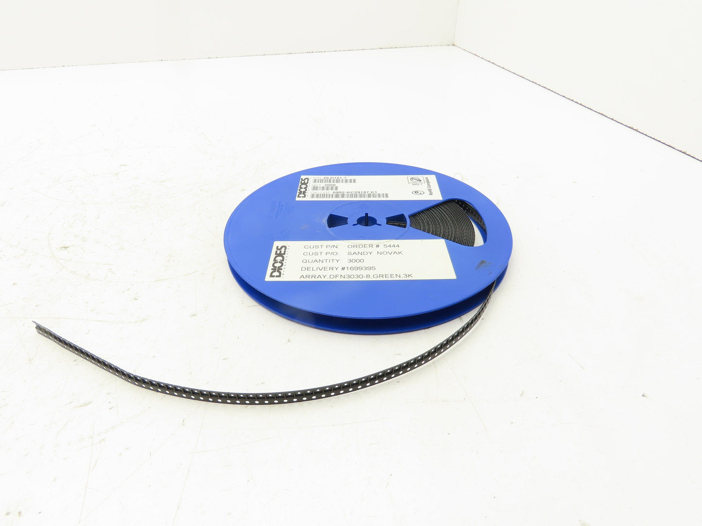 Diodes Incorporated DLD101-7 IC LED Driver Linear DIM 1A 50V Surface Mount 2200