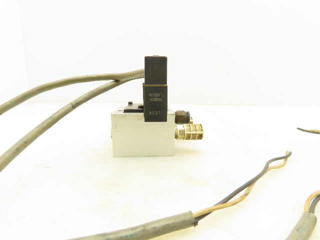 CKD 4KB240-B Solenoid Valve 2-Port Manifold 1/4" and 1/8" NPT