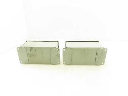 Hoffman E2PBG Electrical Pushbutton Enclosure 6x3-1/2x3" Lot of 2