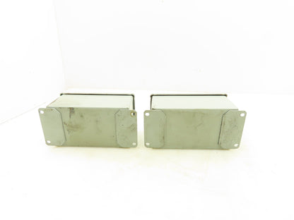 Hoffman E2PBG Electrical Pushbutton Enclosure 6x3-1/2x3" Lot of 2