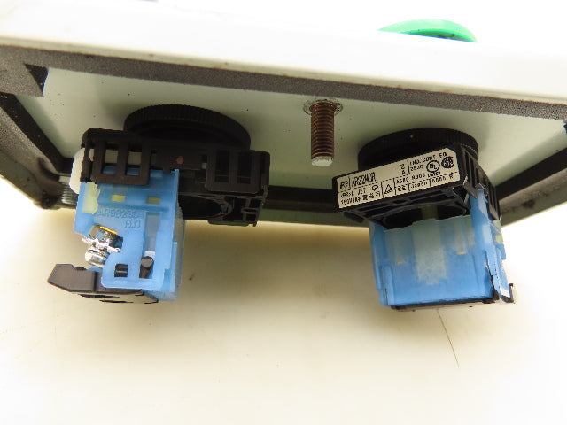 Hoffman E2PBG Electrical Pushbutton Enclosure 6x3-1/2x3" Lot of 2