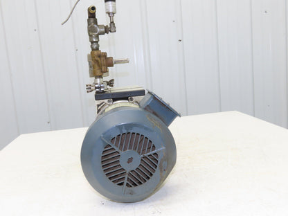 Leybold Trivac D8B 2-Stage Rotary Vane Vacuum Pump 6cfm 40gpm 1Hp 230/460V 3PH