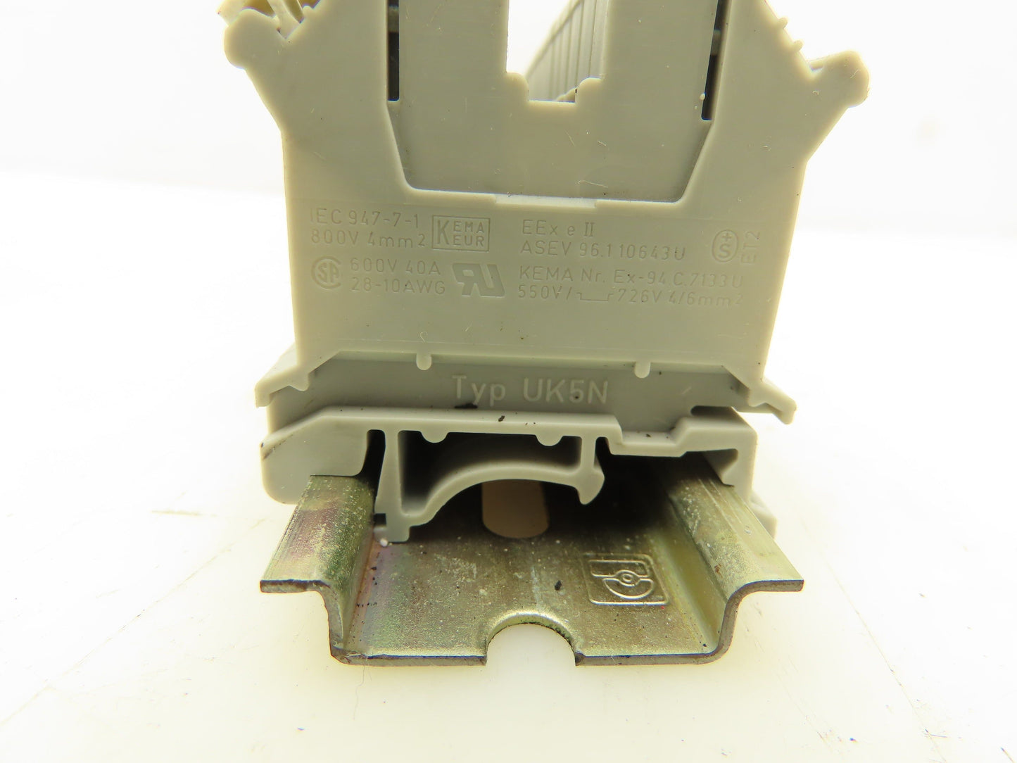 Phoenix Contact UK5N Terminal Block DIN Rail Grey Lot of 115