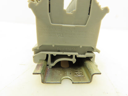Phoenix Contact UK5N Terminal Block DIN Rail Grey Lot of 115