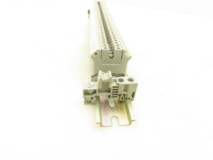 Phoenix Contact UK5N Terminal Block DIN Rail Grey Lot of 115