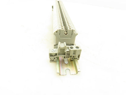 Phoenix Contact UK5N Terminal Block DIN Rail Grey Lot of 115