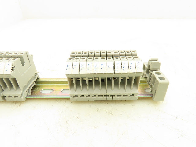 Phoenix Contact UK5N Terminal Block DIN Rail Grey Lot of 115