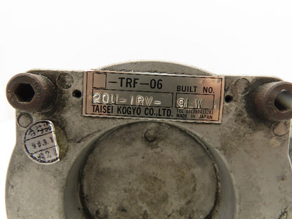 Taisei Kogyo TRF-06-20U Hydraulic Filter Element Stainless Housing 1" & 3/4" NPT