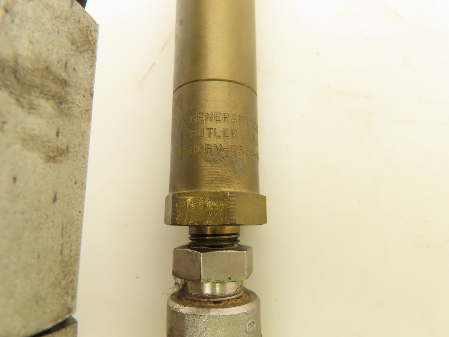 Generant HPRV-250B-N-500 Brass High Pressure Relief Valve 1/4" NPT Assembly