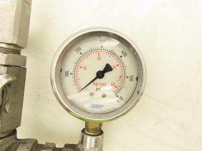 Generant HPRV-250B-N-500 Brass High Pressure Relief Valve 1/4" NPT Assembly