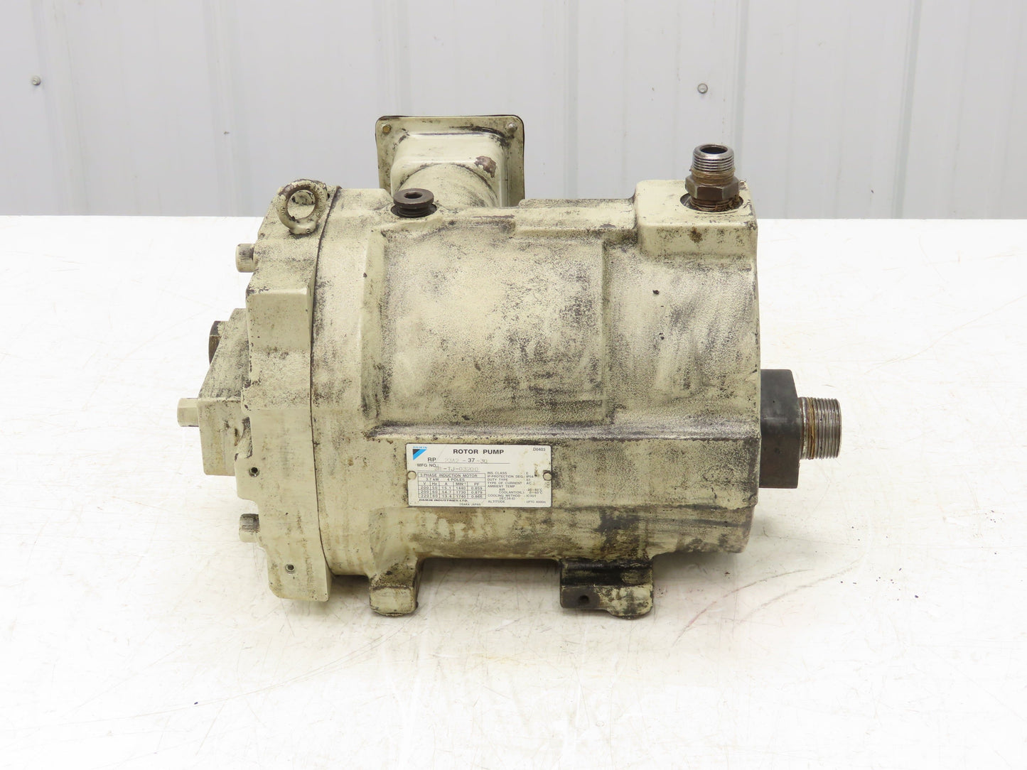 Daikin RP23A2-37-30 Hydraulic Rotor Pump 11gpm 3000psi 5Hp 1740rpm 220V