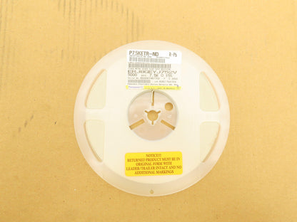 Panasonic ERJ8GEYJ752V Fixed Metal Glaze Flat Chip Resistor 7.5 kOhms ± 5% 1/4W