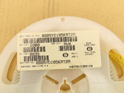 Kyocera 0805YD105KAT2A Ceramic Capacitors 1 µF 16V Surface Mount