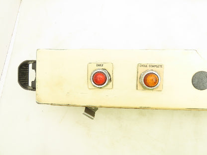 Hoffman F-44T24HC Hinged Cover Wiring Trough Electrical Box Gutter 24x4x4"
