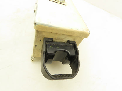 Hoffman F-44T24HC Hinged Cover Wiring Trough Electrical Box Gutter 24x4x4"